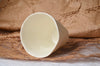White hand-coiled beaker | Kira Ni