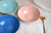 Pottery bowls with gold rim | Shop handmade tableware