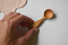 Hand carved apple wood baby spoon Singapore - Eat & Sip