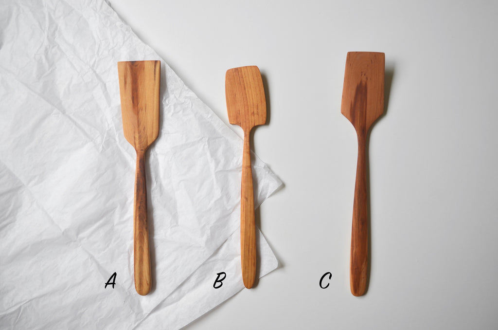 Hand carved wooden spatulas Singapore - Eat & Sip