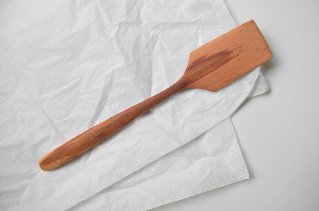 Hand crafted plum wood kitchen utensils | Eat & Sip Singapore