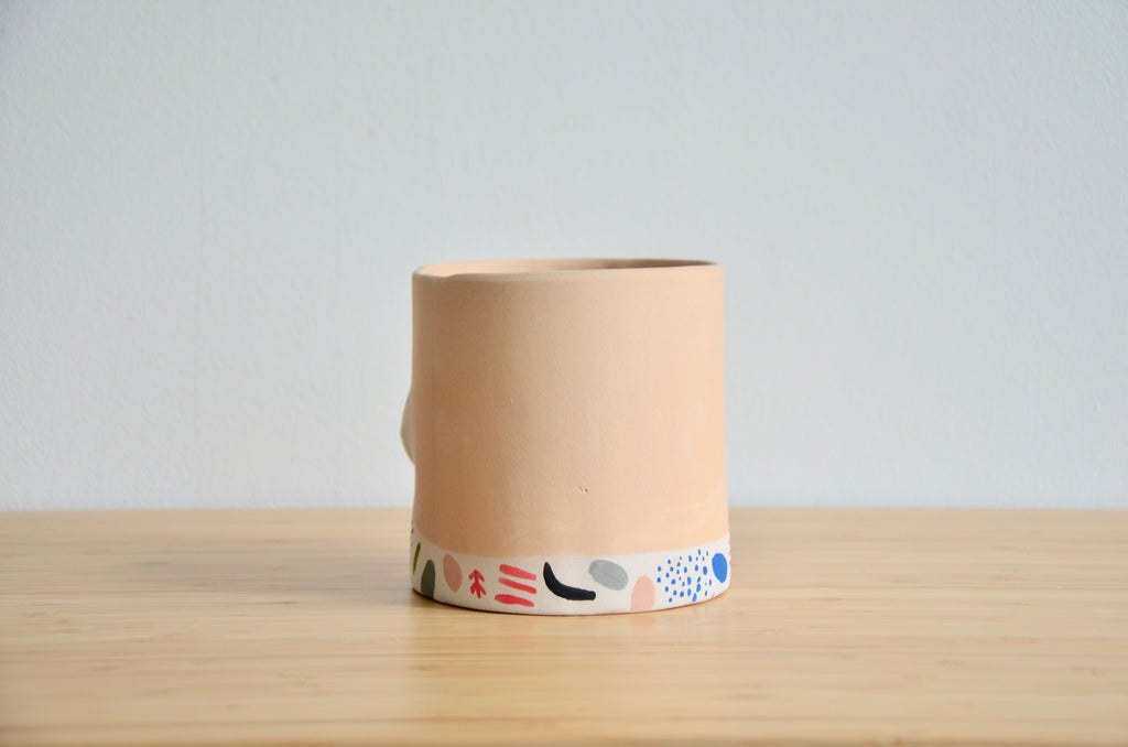 Group Partner confetti planters in Singapore - handmade tableware