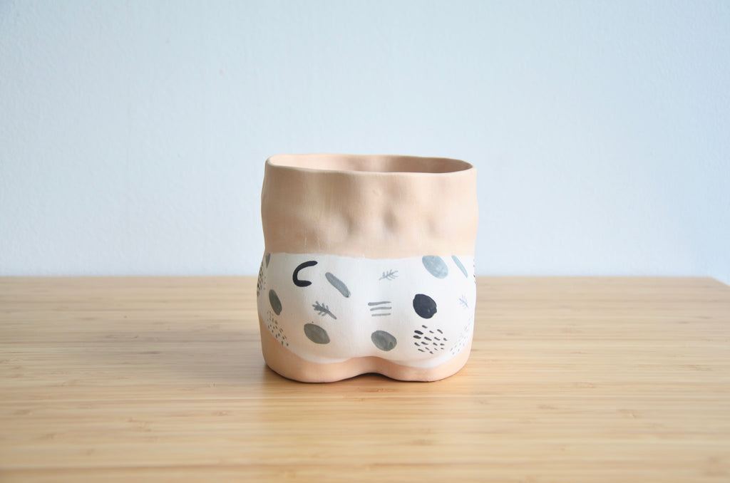 Group Partner confetti planters in Singapore - handmade tableware